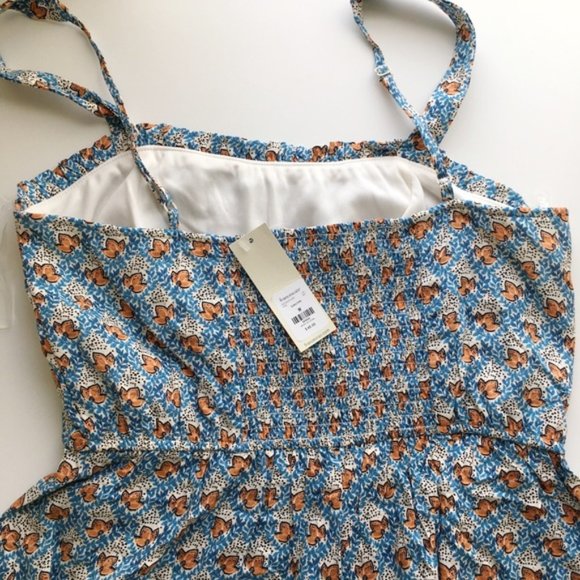 Floral Blue Jumpsuit - Picture 4 of 9